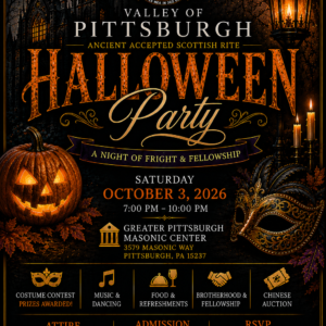 2026 Valley of Pittsburgh Halloween Party RSVP